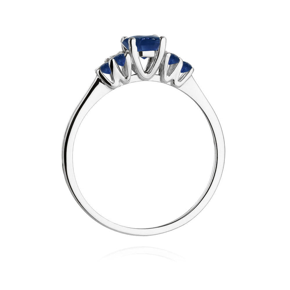 Inel Aur 14K W451 Safir 0.50ct