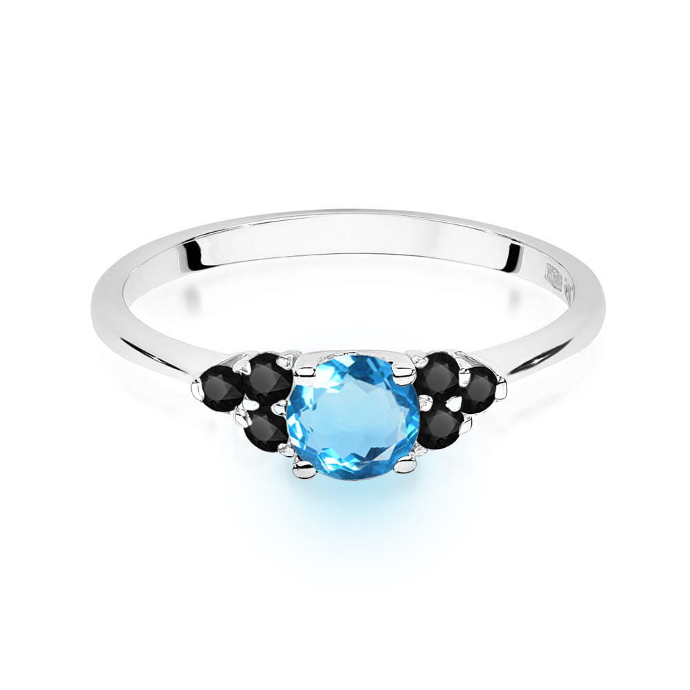 Inel Aur 14K W451 Topaz 0.50ct