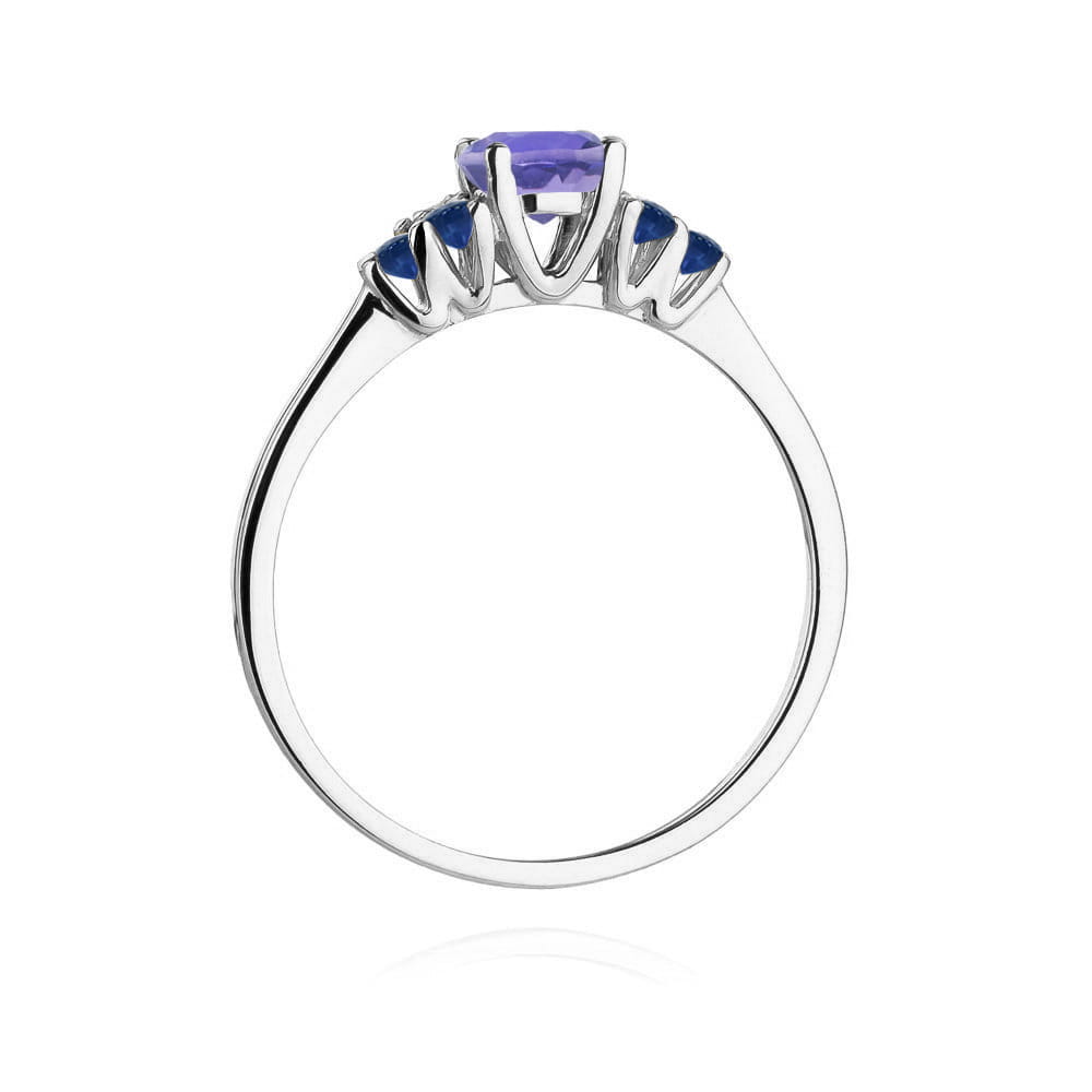 Inel Aur 14K W451 Tanzanit 0.50ct