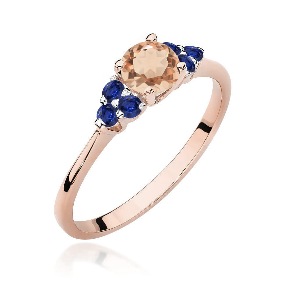 Inel Aur 14K W451 Morganit 0.40ct