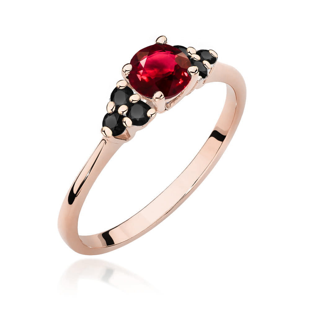 Inel Aur 14K W451 Rubin 0.60ct