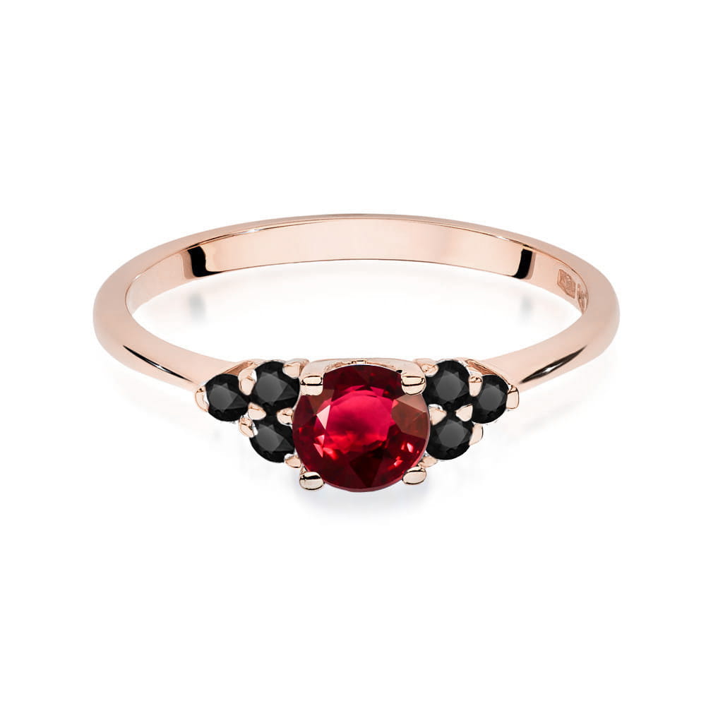 Inel Aur 14K W451 Rubin 0.60ct