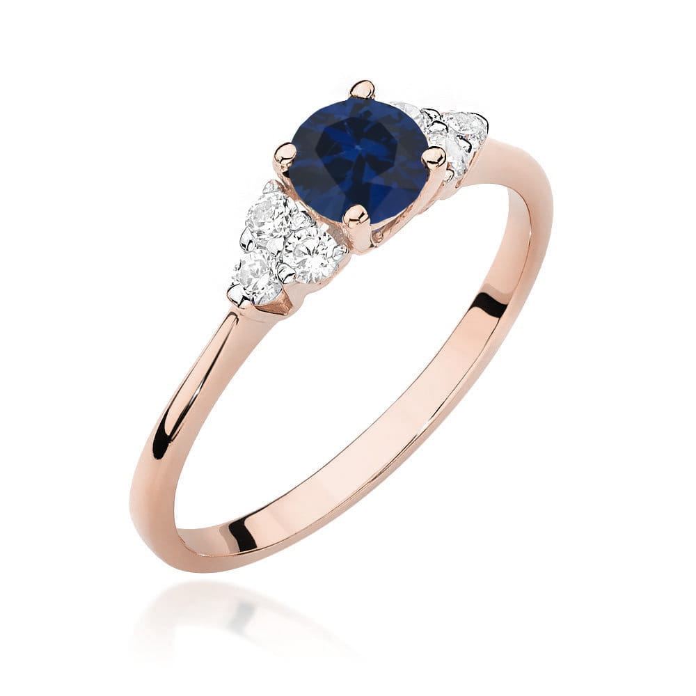 Inel Aur 14K W451 Safir 0.50ct