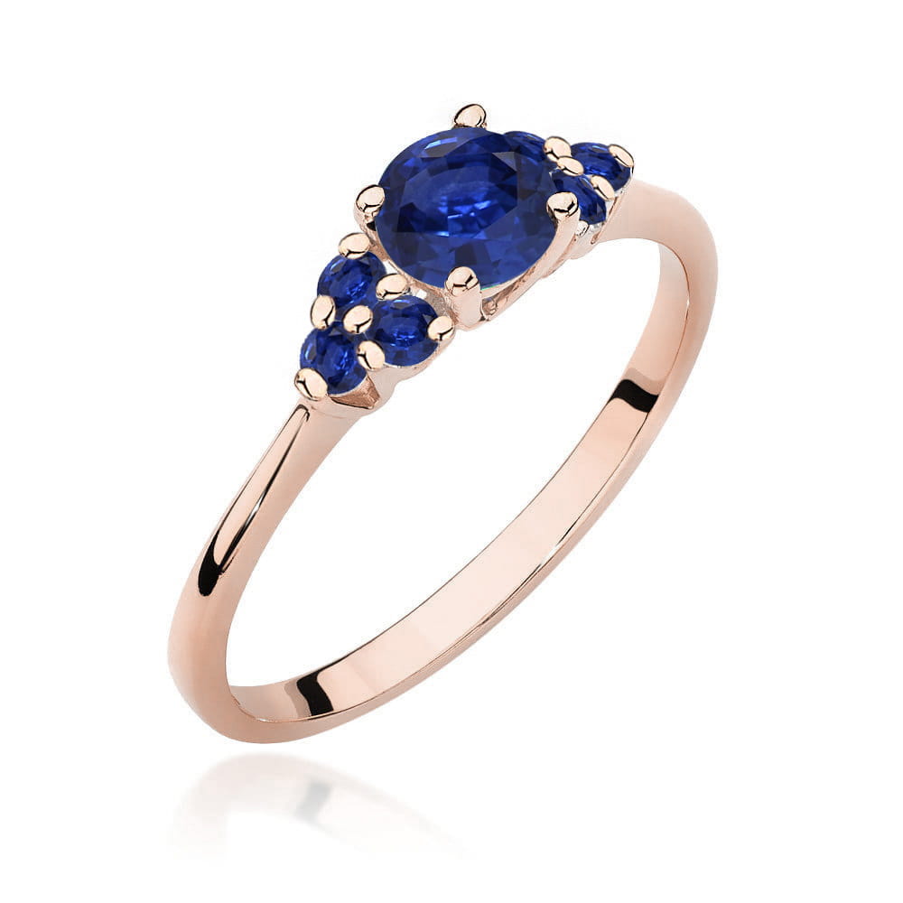 Inel Aur 14K W451 Safir 0.50ct