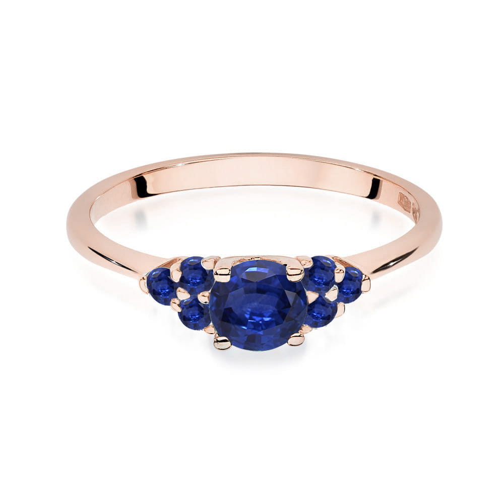 Inel Aur 14K W451 Safir 0.50ct