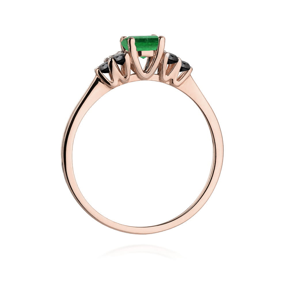 Inel Aur 14K W451 Smarald 0.50ct