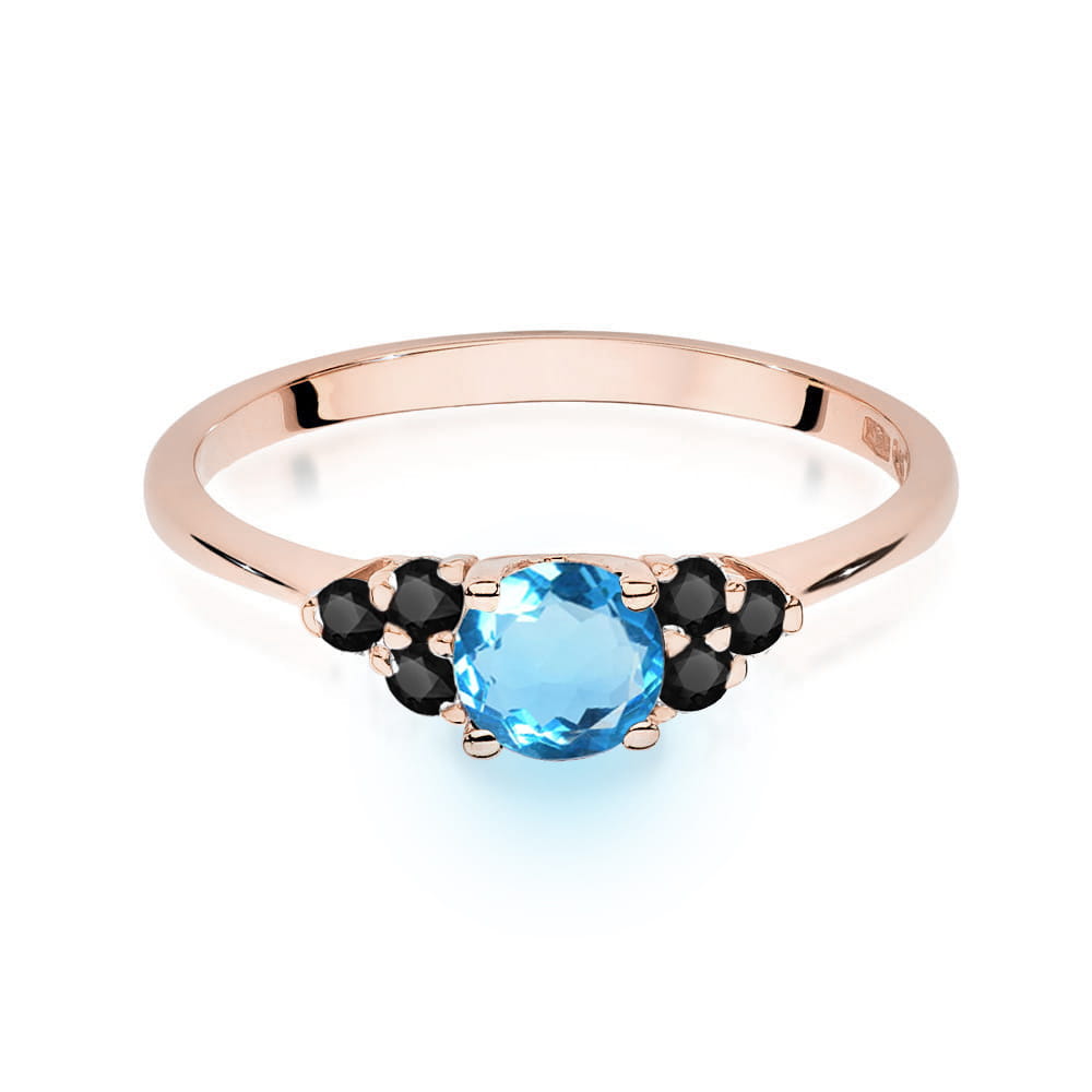 Inel Aur 14K W451 Topaz 0.50ct