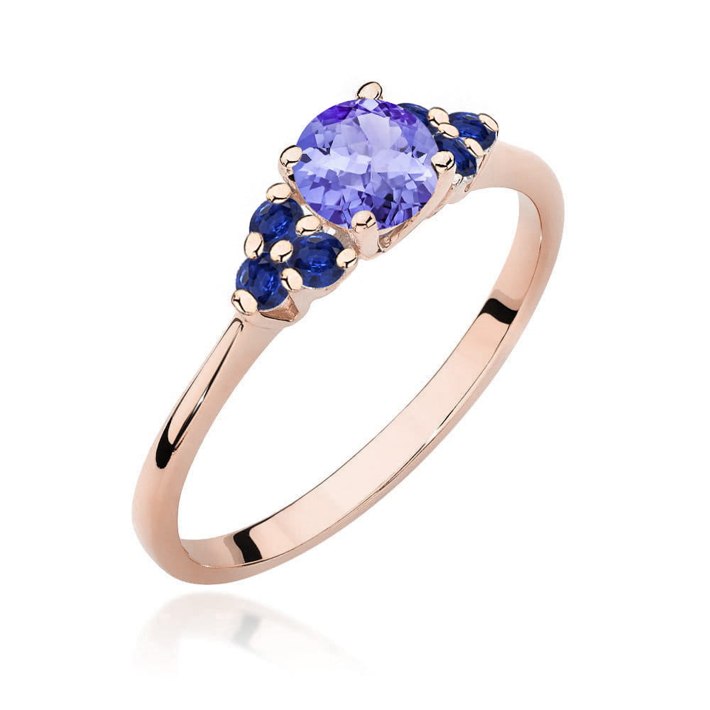 Inel Aur 14K W451 Tanzanit 0.50ct