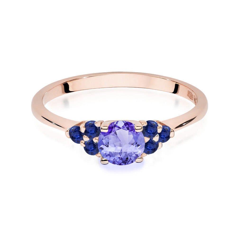 Inel Aur 14K W451 Tanzanit 0.50ct