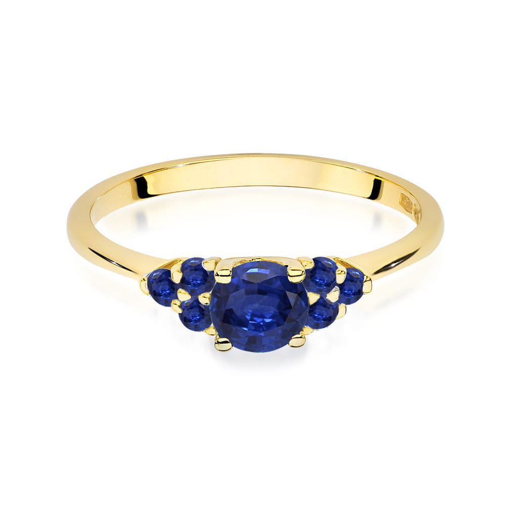 Inel Aur 14K W451 Safir 0.50ct