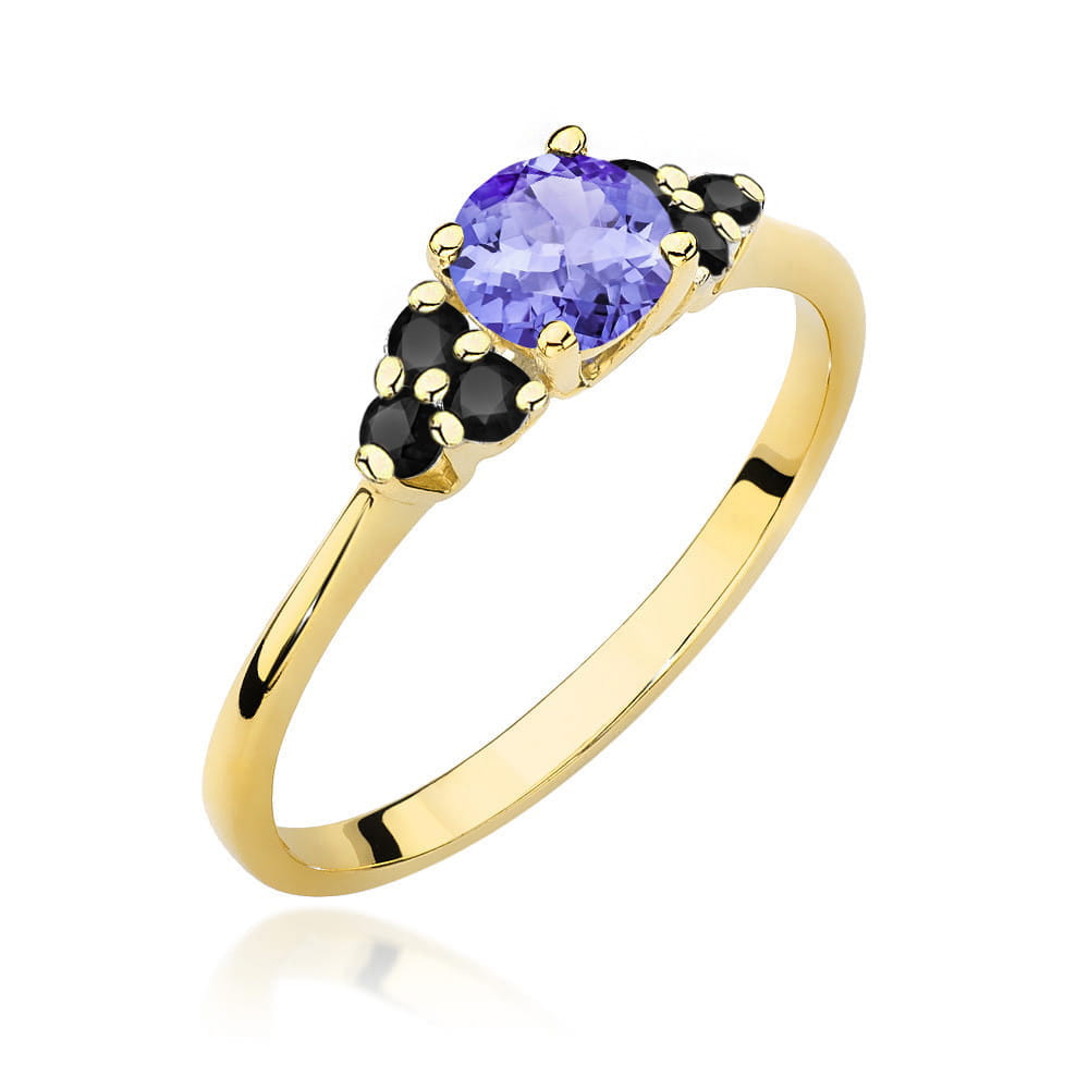 Inel Aur 14K W451 Tanzanit 0.50ct