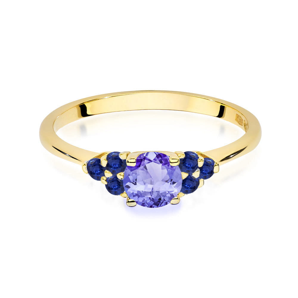Inel Aur 14K W451 Tanzanit 0.50ct