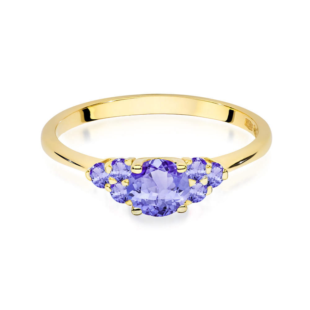 Inel Aur 14K cu Tanzanit 0.80 ct