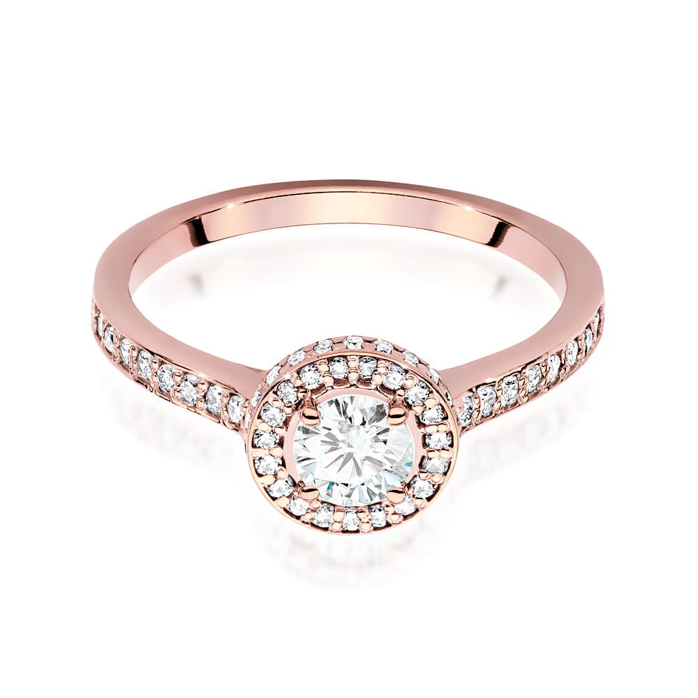 Inel Aur 14K W508 Diamant 0.50ct