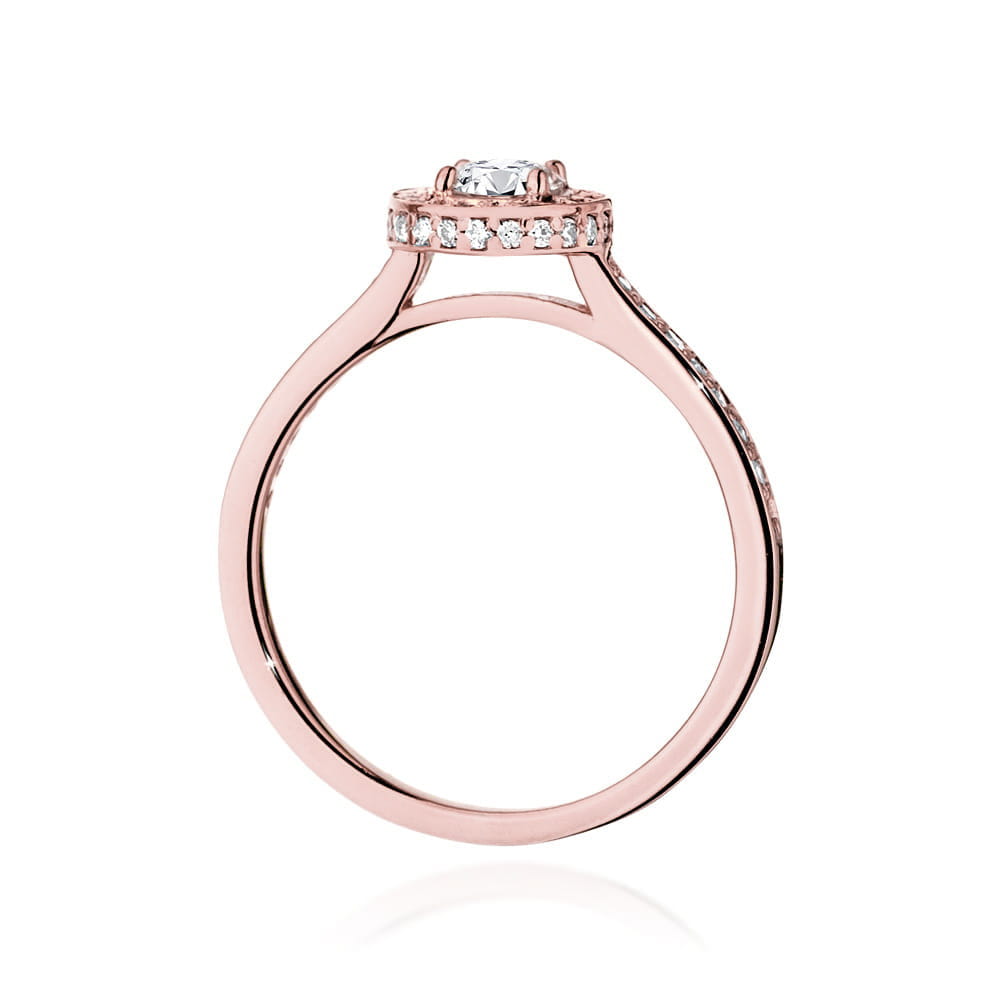 Inel Aur 14K W508 Diamant 0.50ct
