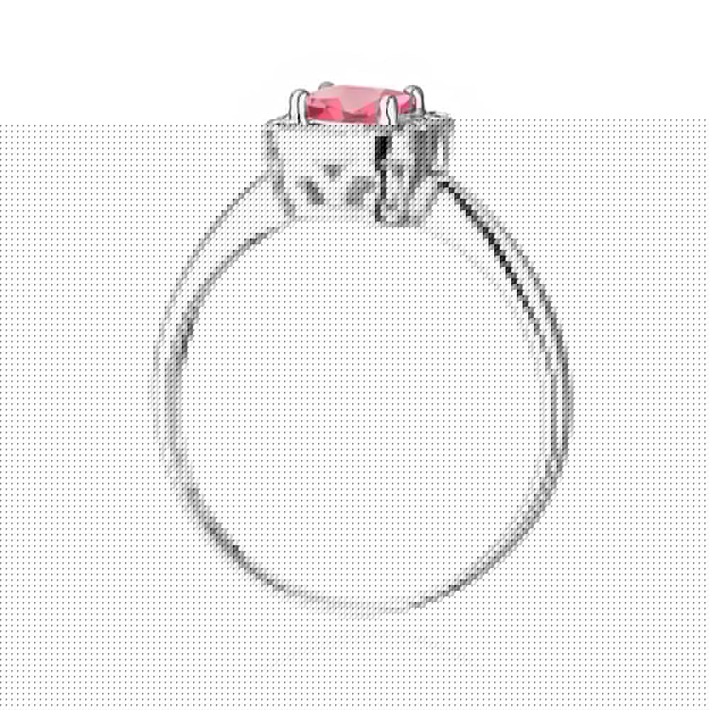 Inel Aur 14K W514 Topaz Roz 0.65ct