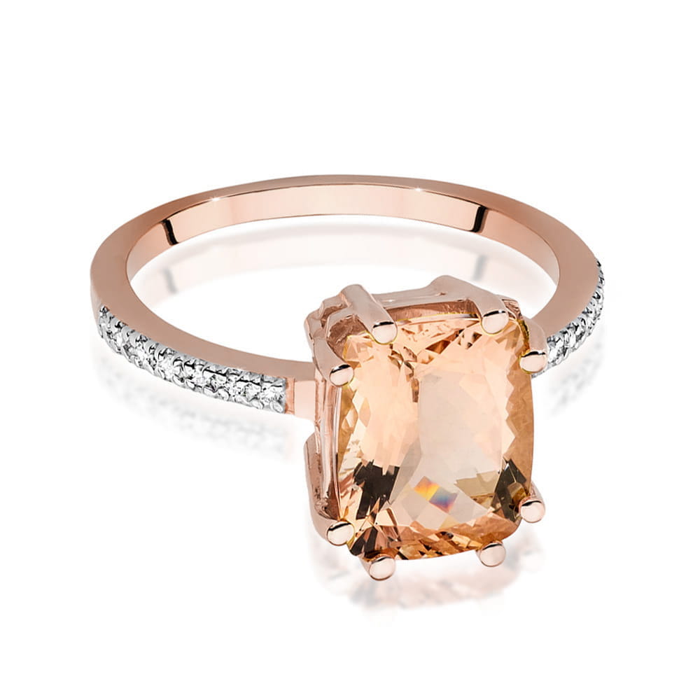 Inel Aur 14K W527 Morganit 2.80ct