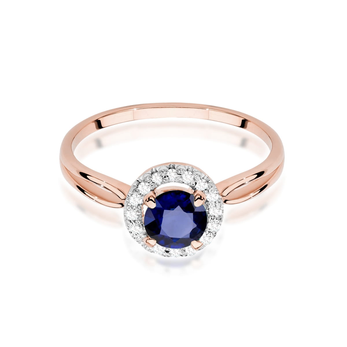Inel Aur 14K W538 Safir 1.00ct