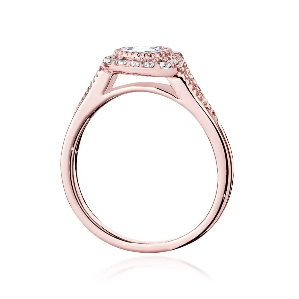 Inel Aur 14k cu Diamante 0.70 ct