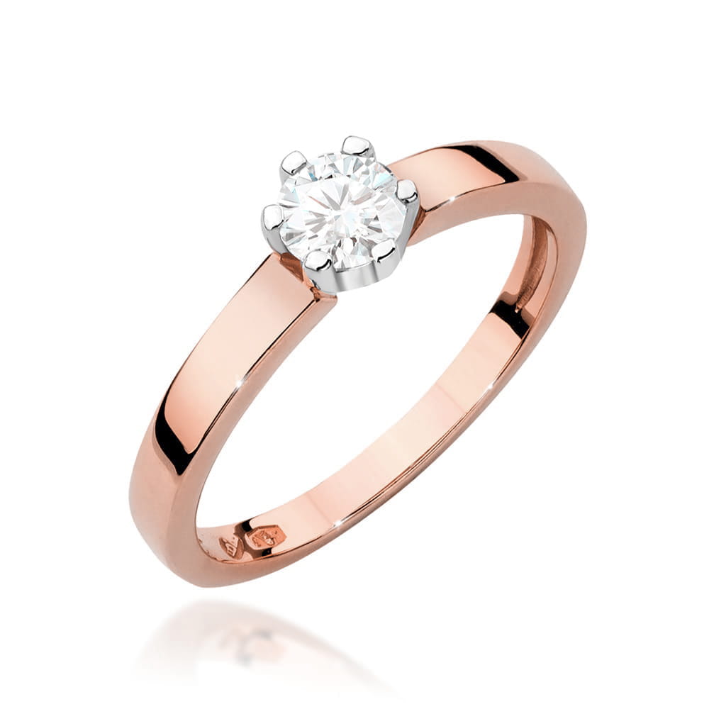 Inel Aur 14K cu Diamant 0.25 ct