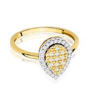 Inel Aur 14K cu Diamante Naturale 0.22 ct