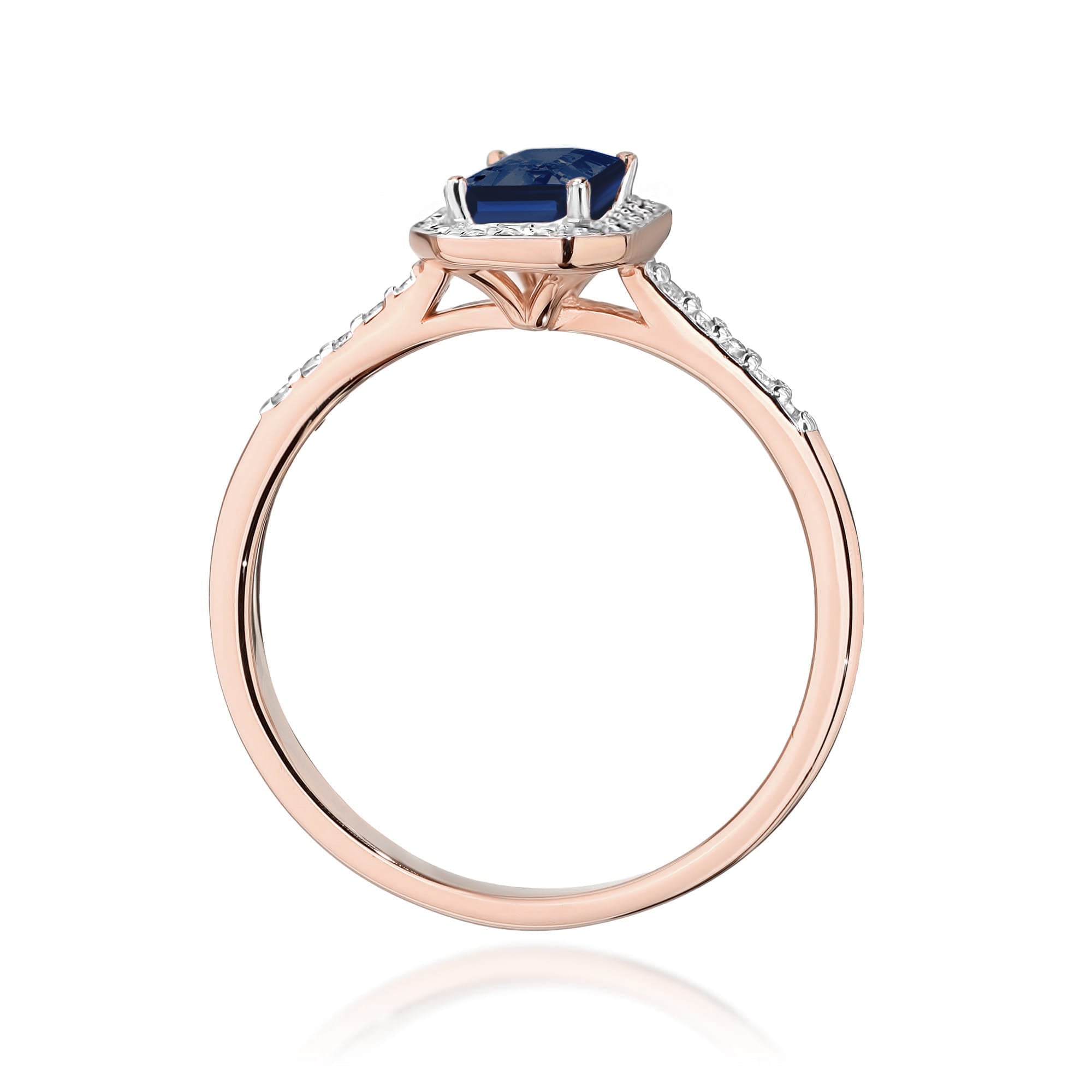 Inel Aur 14K W575 Safir 0.60ct