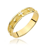Inel Aur 14K cu Diamant Natural 0.01 ct