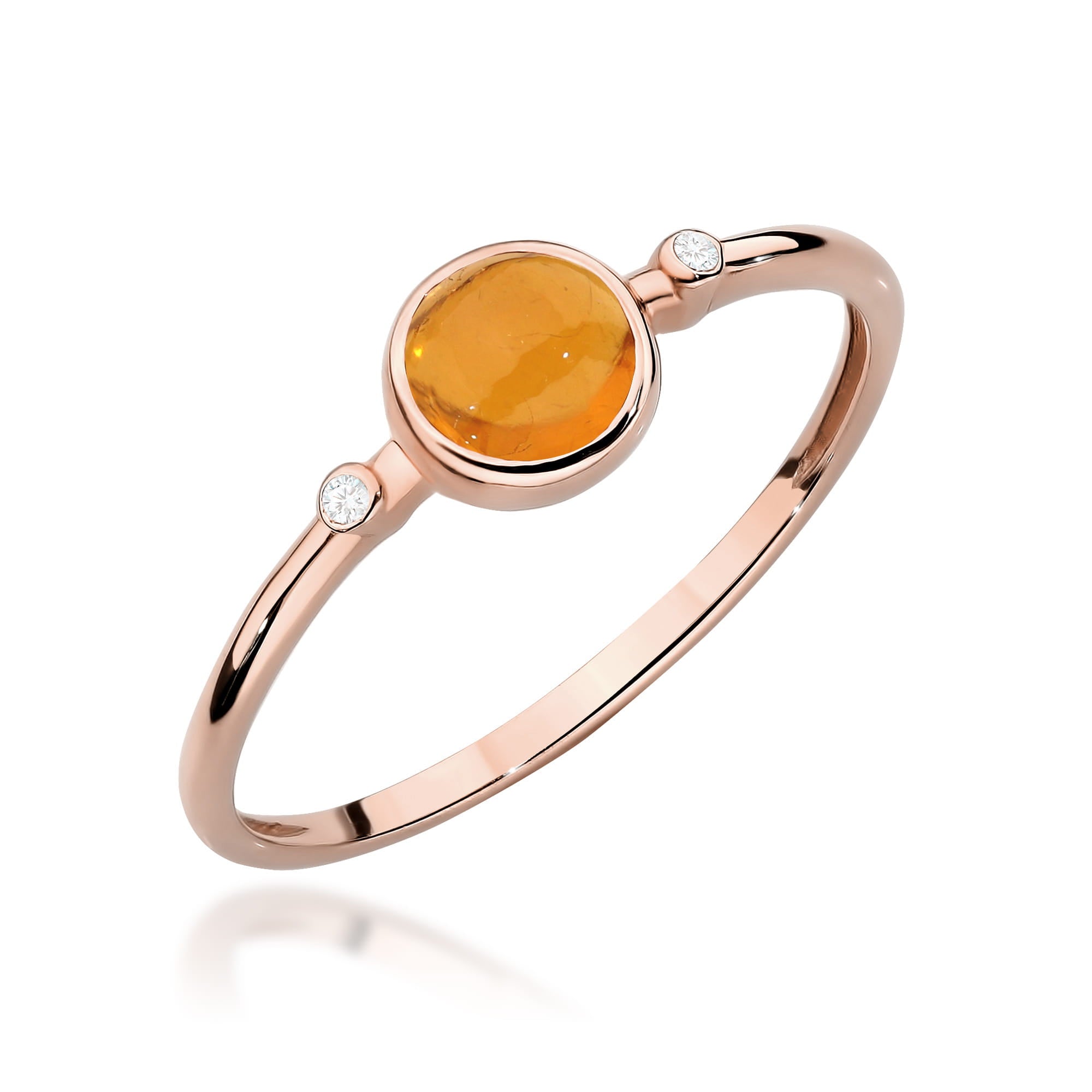 Inel Aur 14K W597 Turmalină Galbenă 0.60ct
