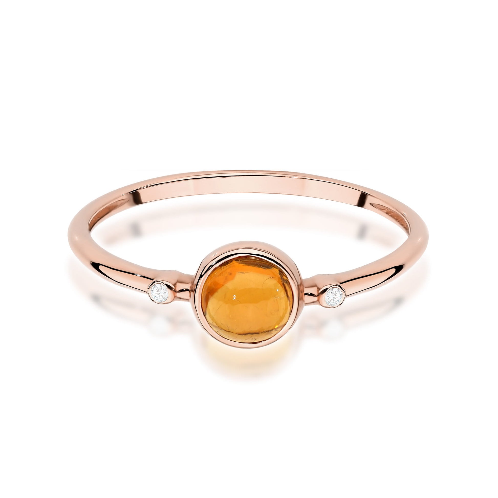 Inel Aur 14K W597 Turmalină Galbenă 0.60ct