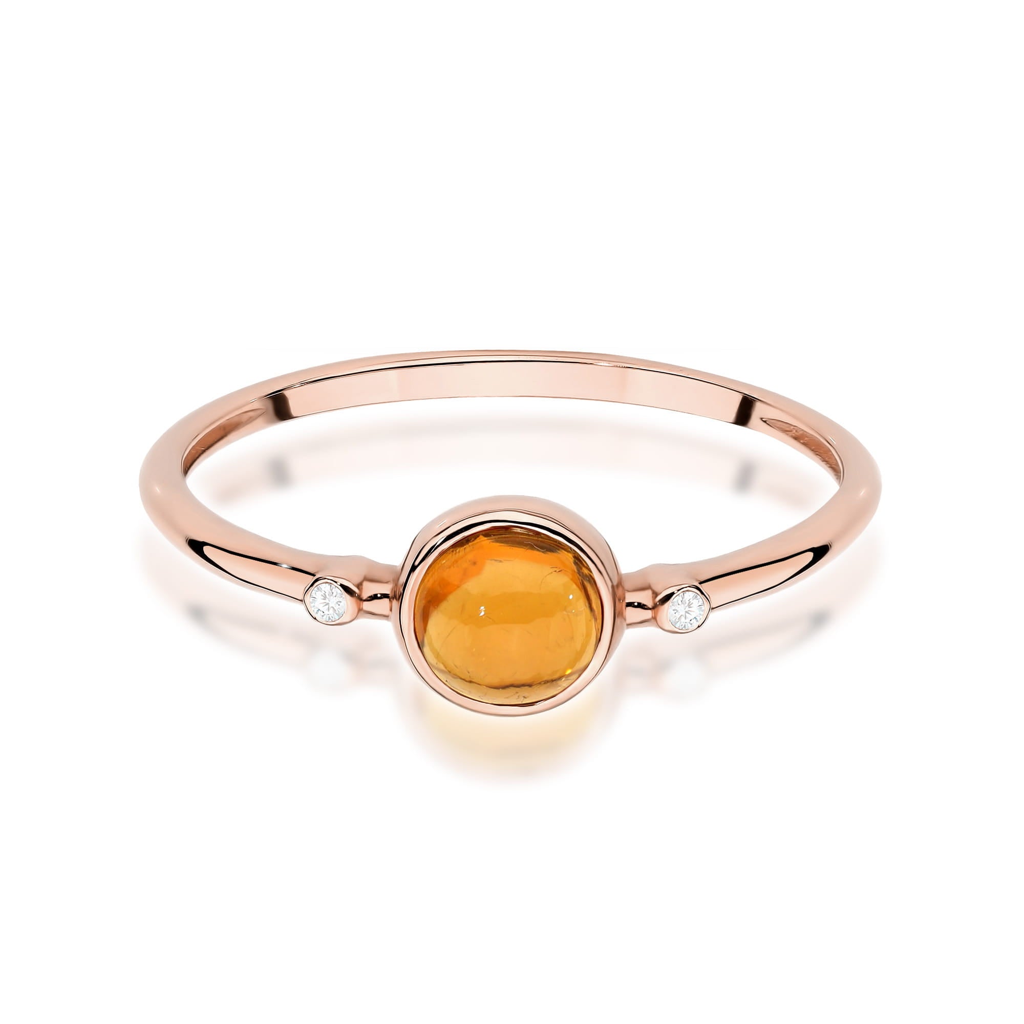 Inel Aur 14K W597 Turmalină Galbenă 0.60ct