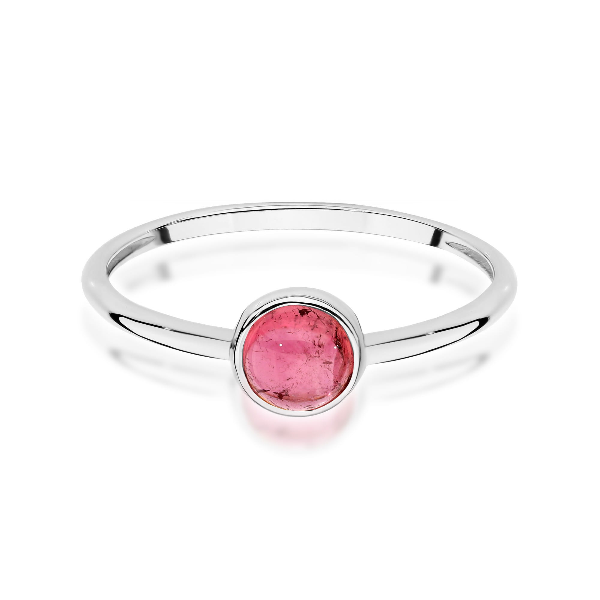 Inel Aur 14K W598 Turmalină Roz 1.00ct