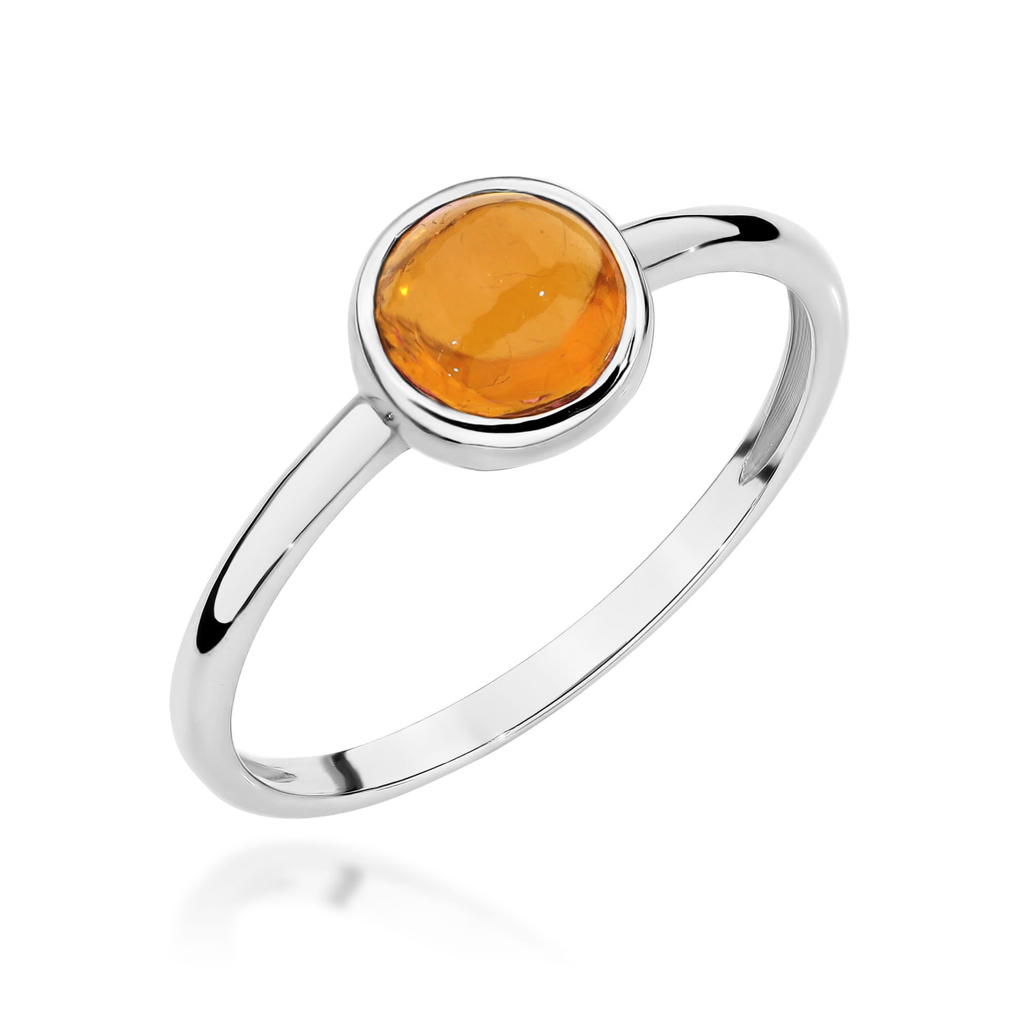 Inel Aur 14K W598 Turmalină Galbenă 1.00ct
