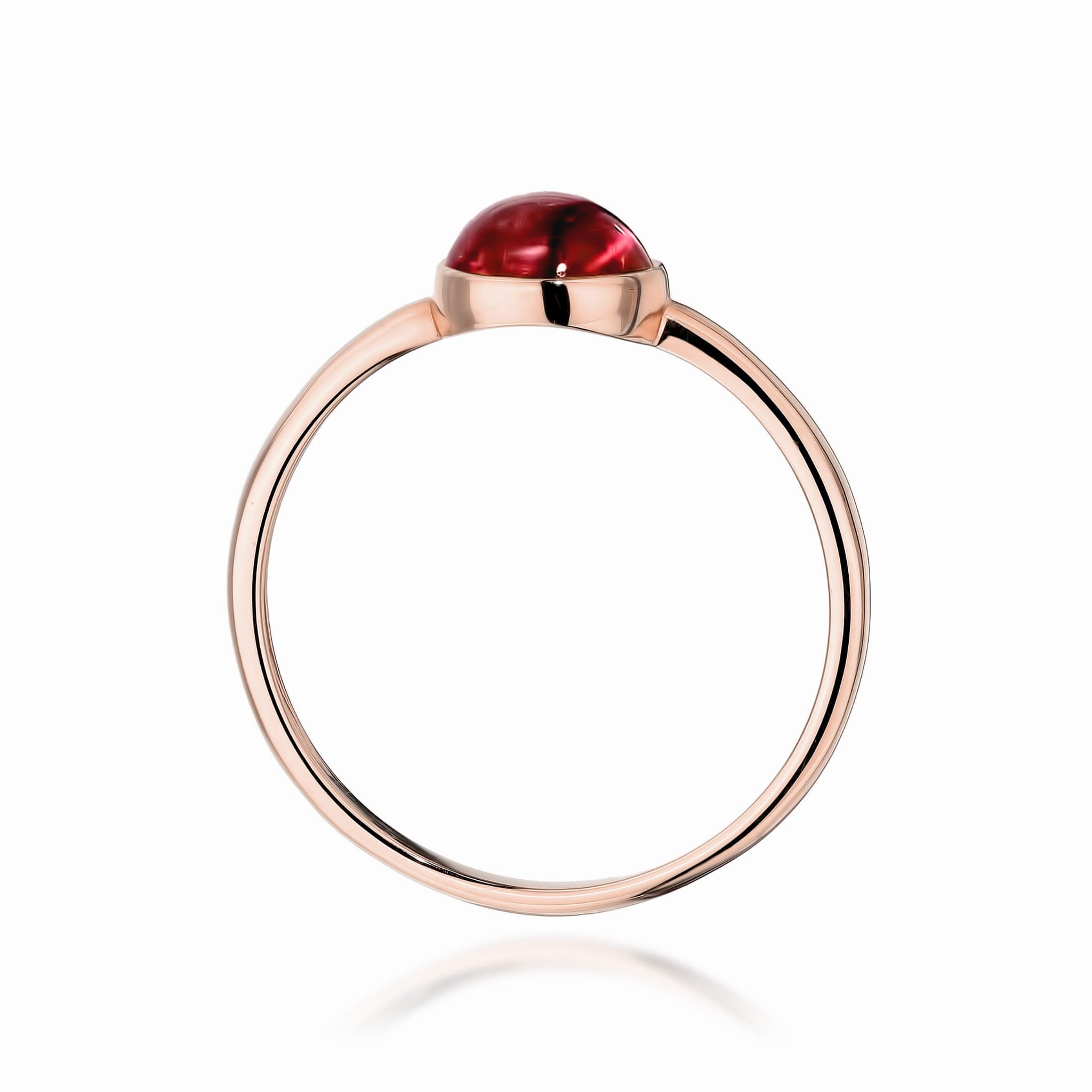 Inel Aur 14K W598 Turmalină Roz 1.00ct