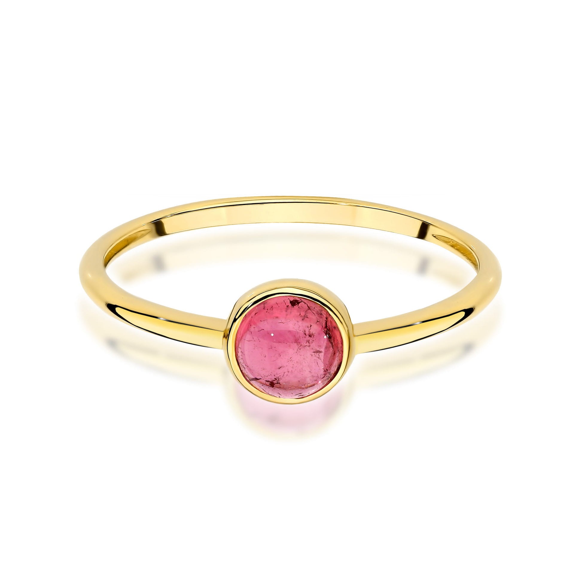 Inel Aur 14K W598 Turmalină Roz 1.00ct