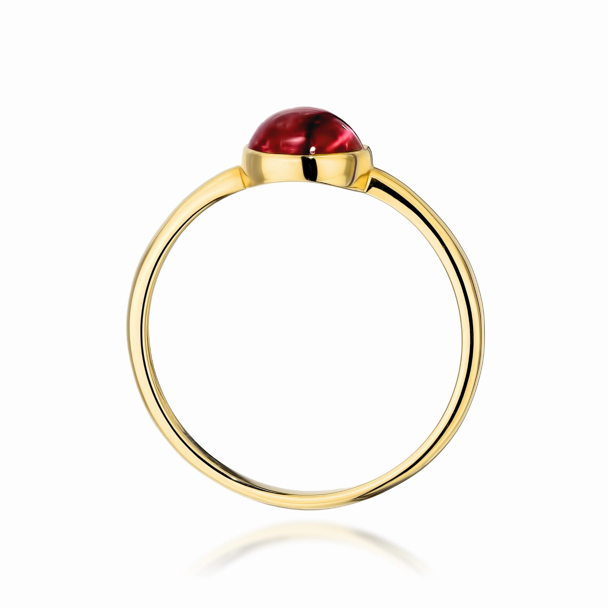 Inel Aur 14K W598 Turmalină Roz 1.00ct