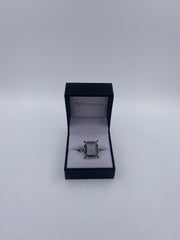 Inel Argint 925 cu Piatra Lunii Cabochon