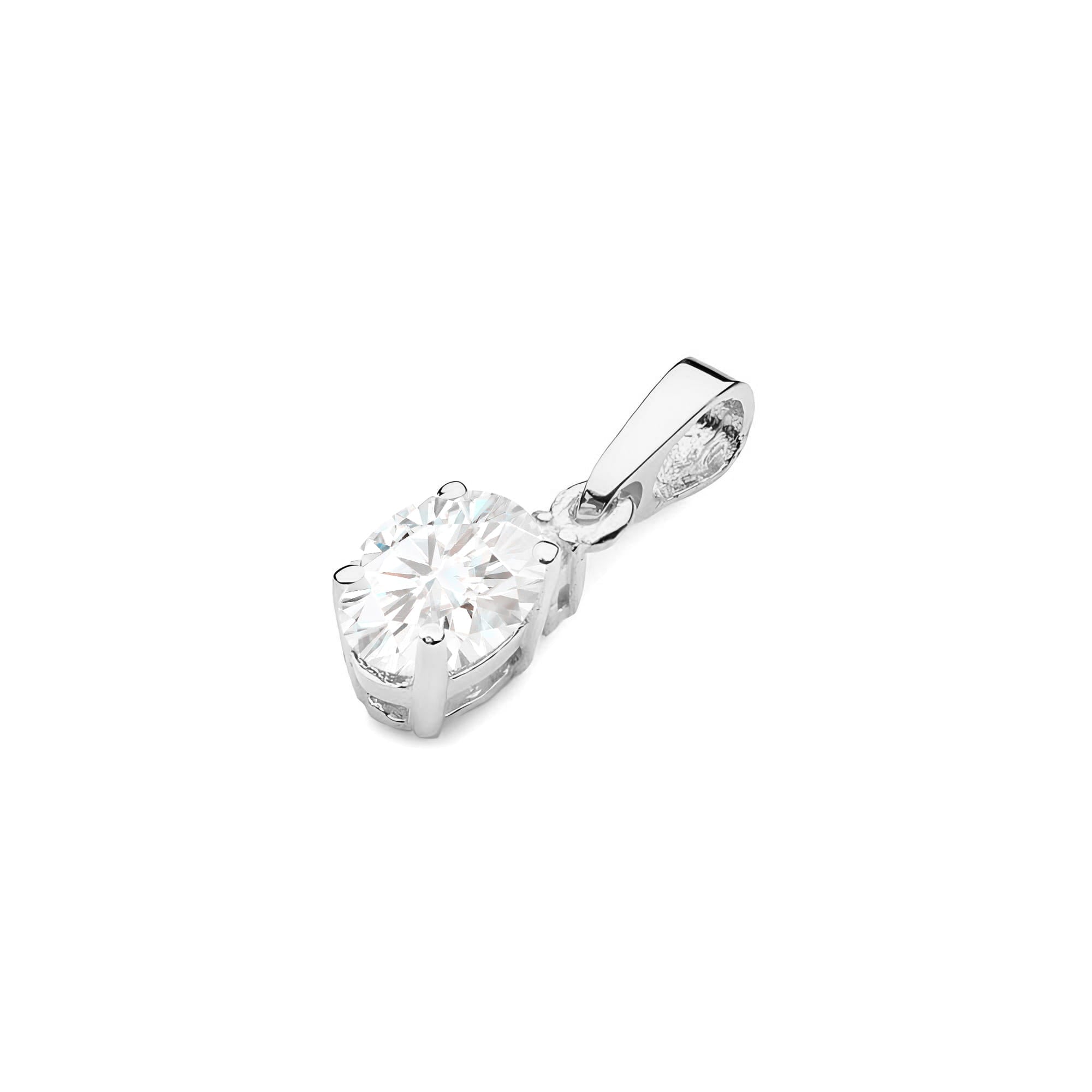 Pandantiv Aur 14K Diamant Laborator 0.40ct Oval Z0001