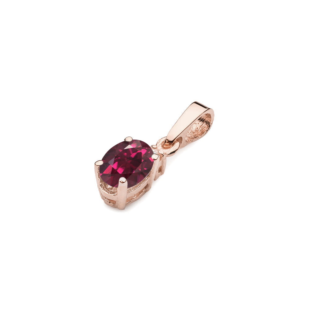Pandantiv Aur 14K Z0001 Rodolit 0.50ct