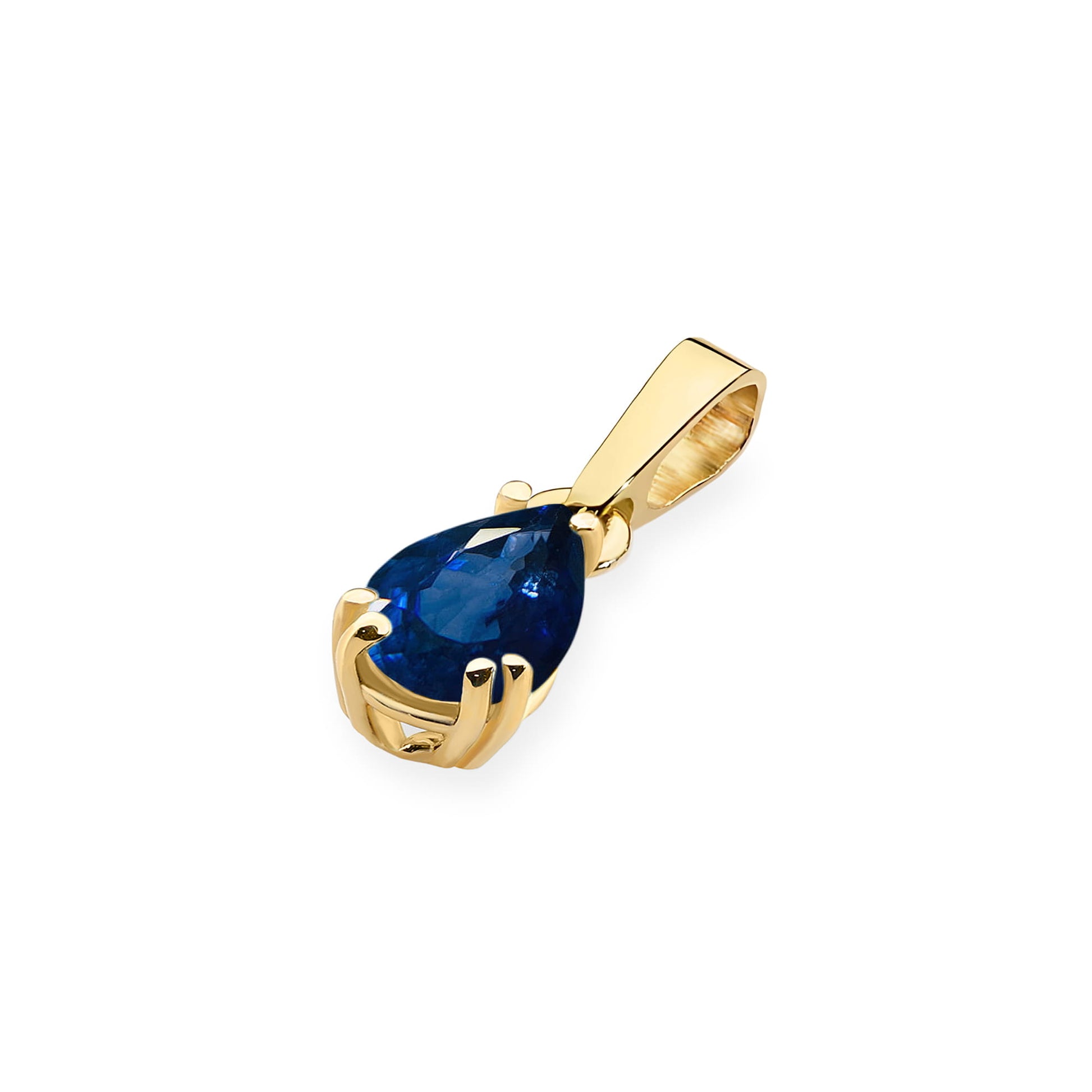 Pandantiv Aur 14K Z0006 Safir 0,60ct