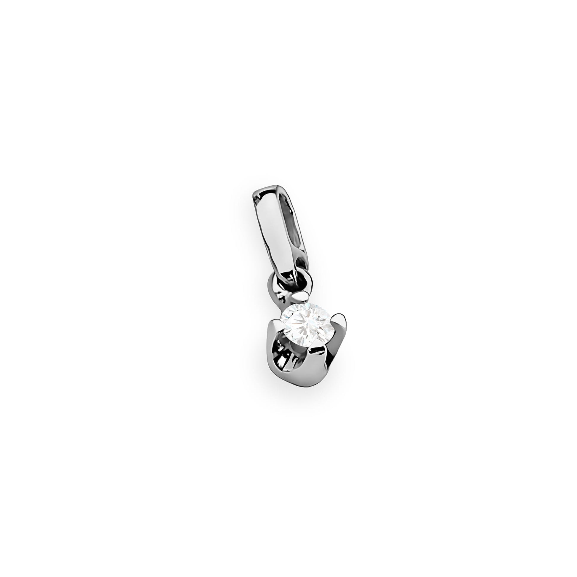 Pandantiv Aur 14K Z0034 Diamant 0.08ct