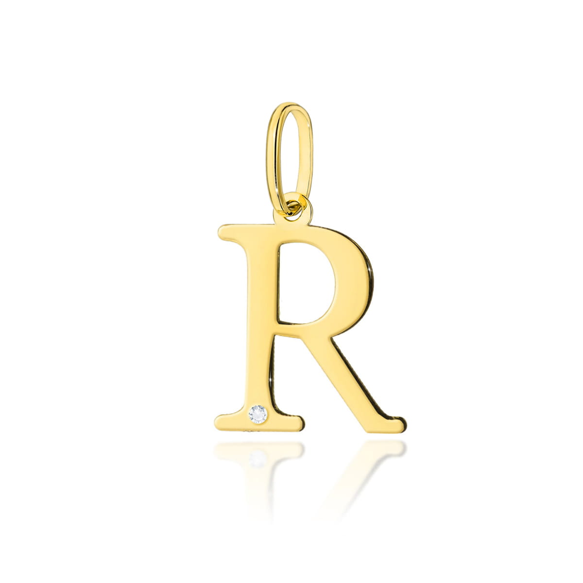 Pandantiv Aur 14K Z0069 Diamant 0,005ct