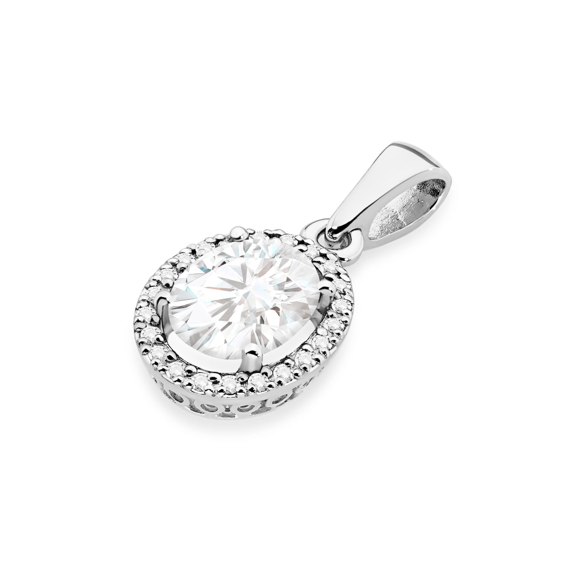 Pandantiv Aur 14K Z0080 Diamant Lab Grown 1,90ct