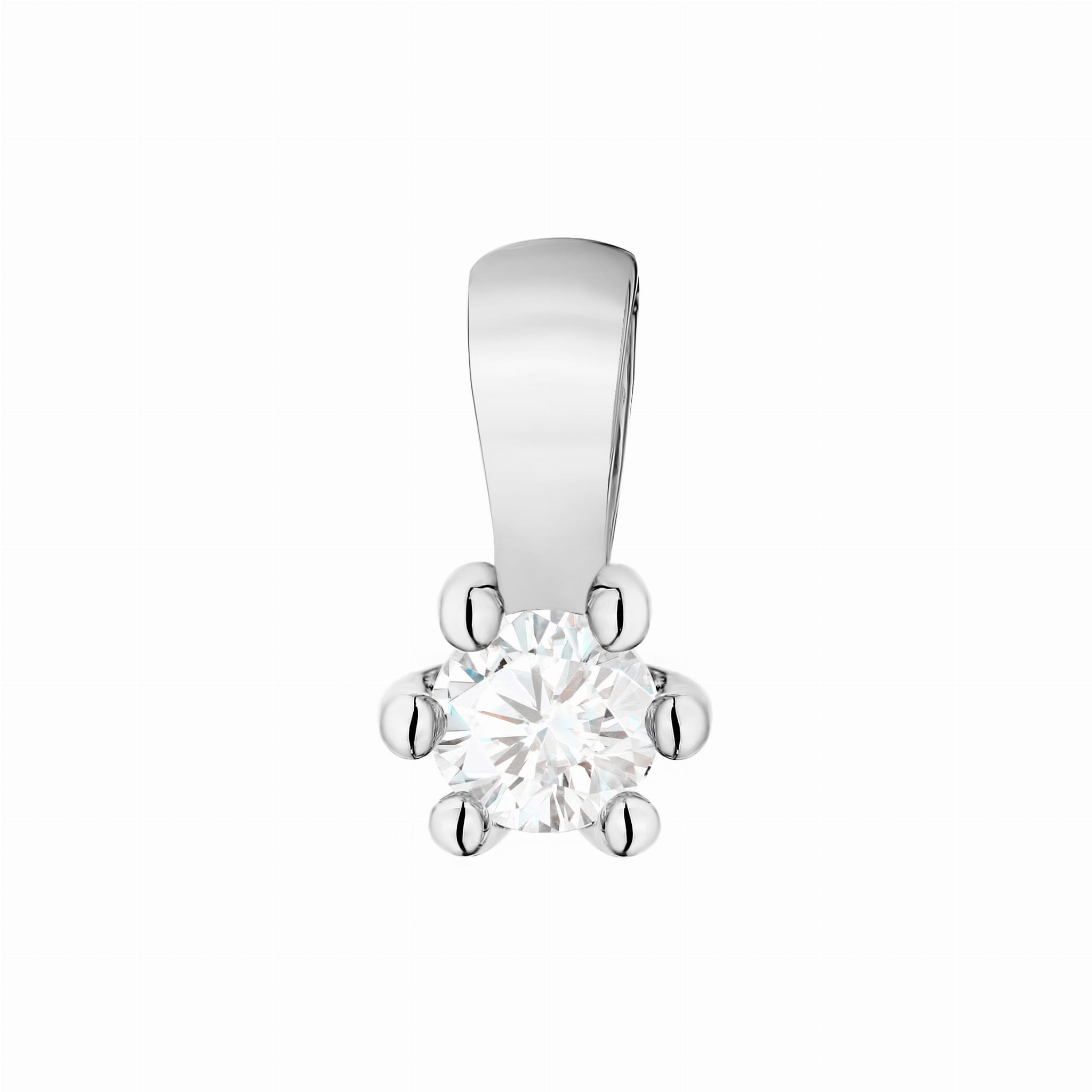 Pandantiv Aur 14K cu Diamante de Laborator 0.10 ct