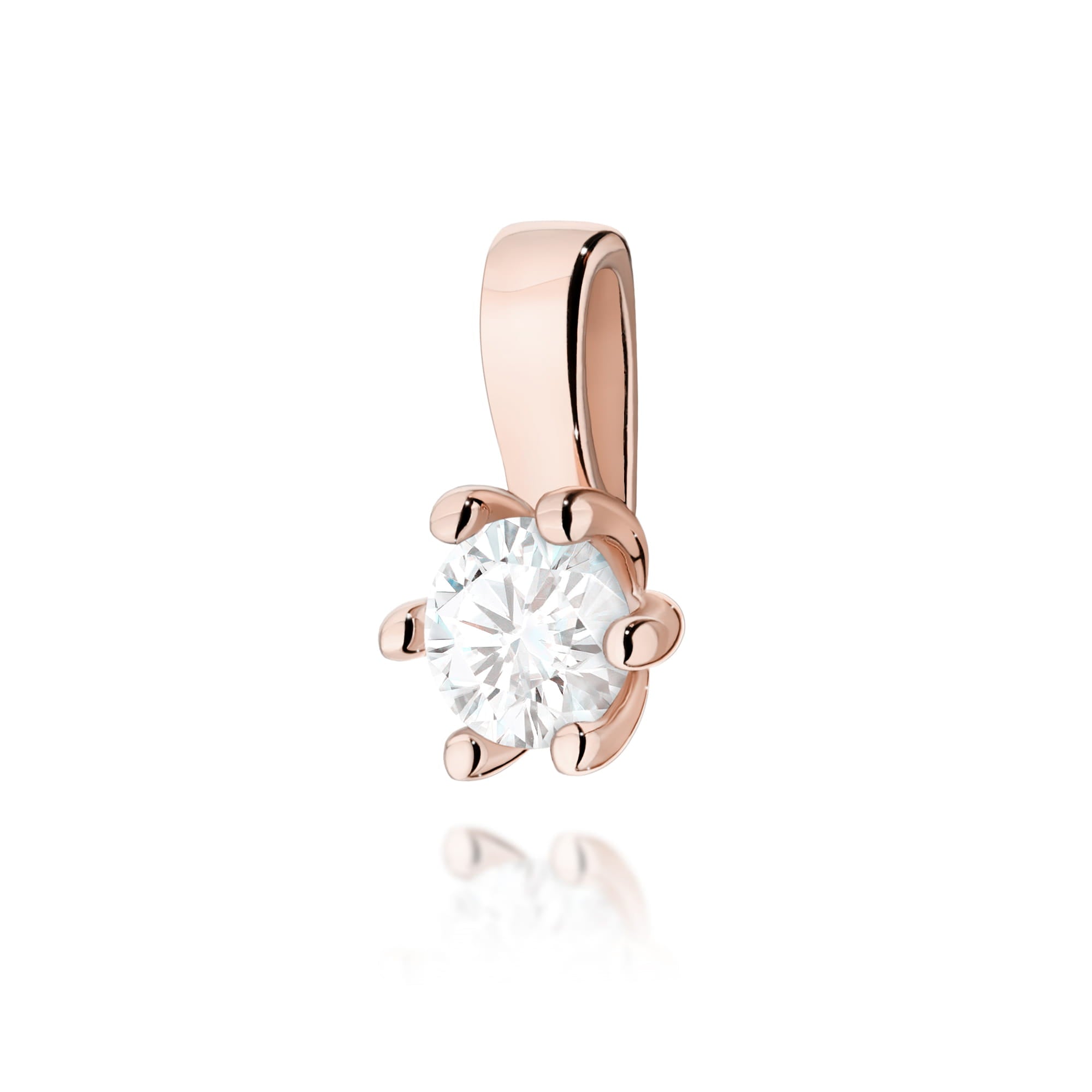 Pandantiv Aur 14K Z0222 Diamant 0.15ct