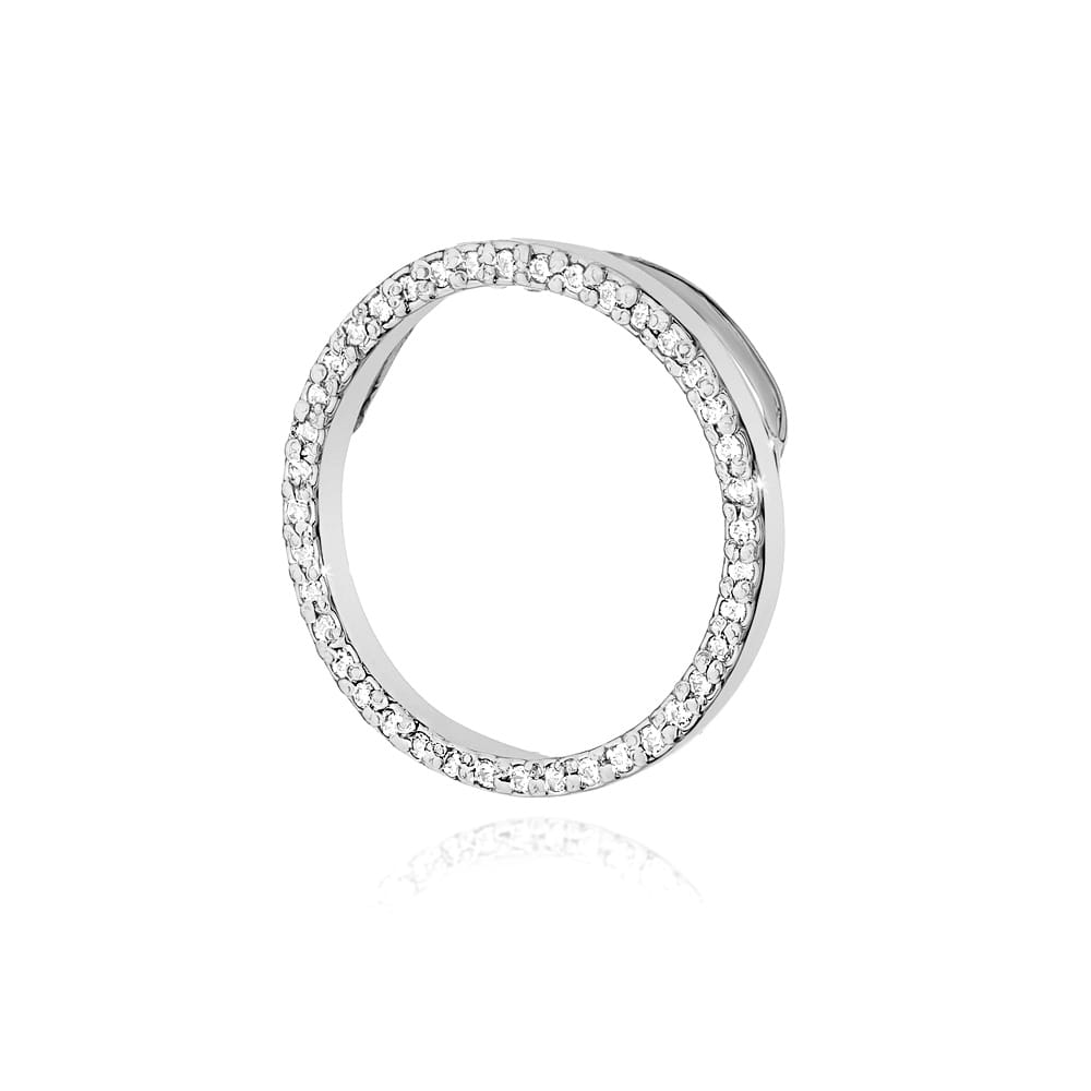 Pandantiv Aur 14K cu Diamante Naturale 0.20 ct
