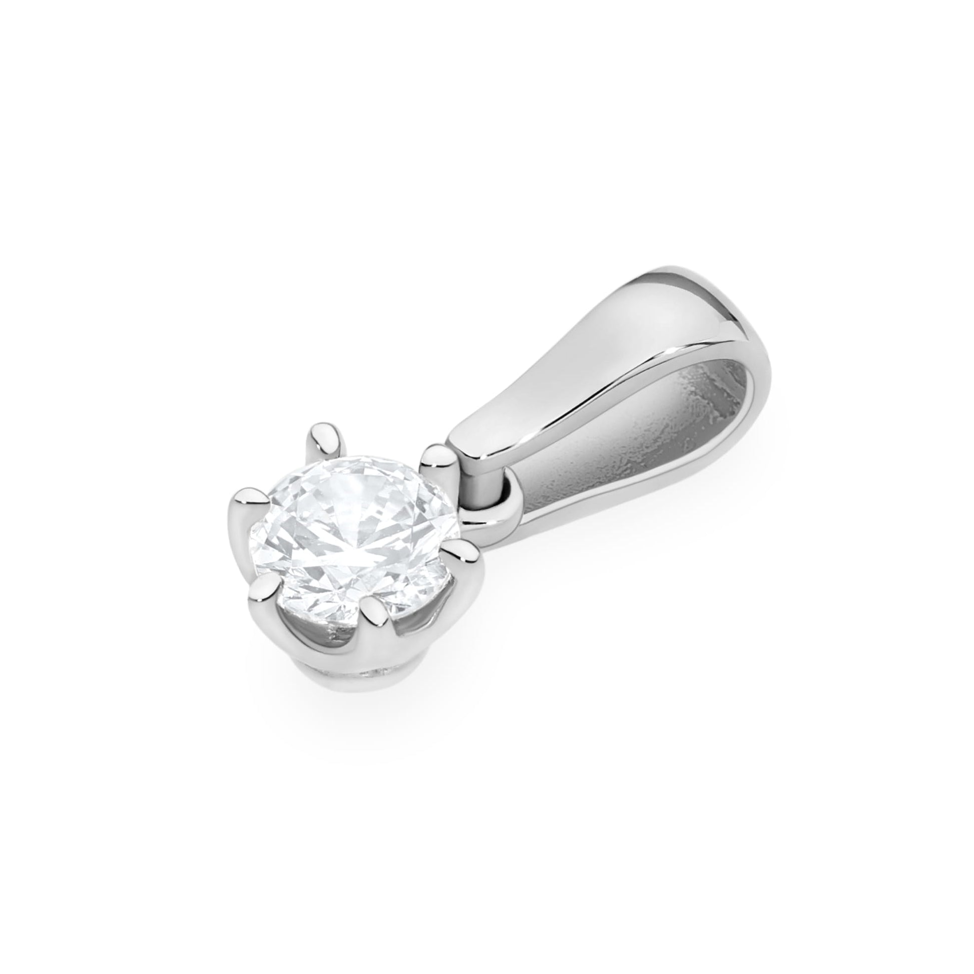 Pandantiv Aur 14K Z0575 Diamant Crescut în Laborator 0.30ct