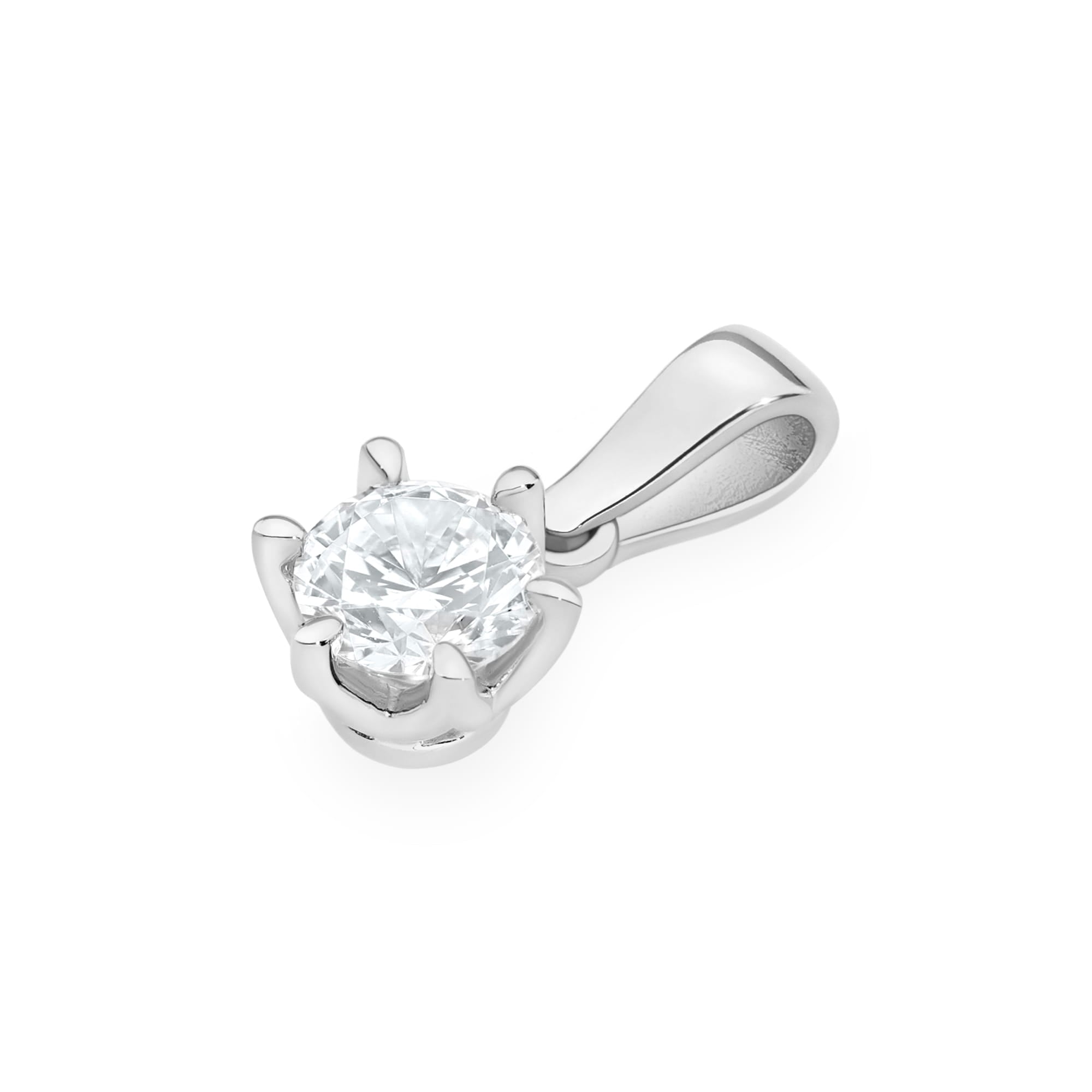 Pandantiv Aur 14K Z0575 Diamant Cultivat 0.40ct