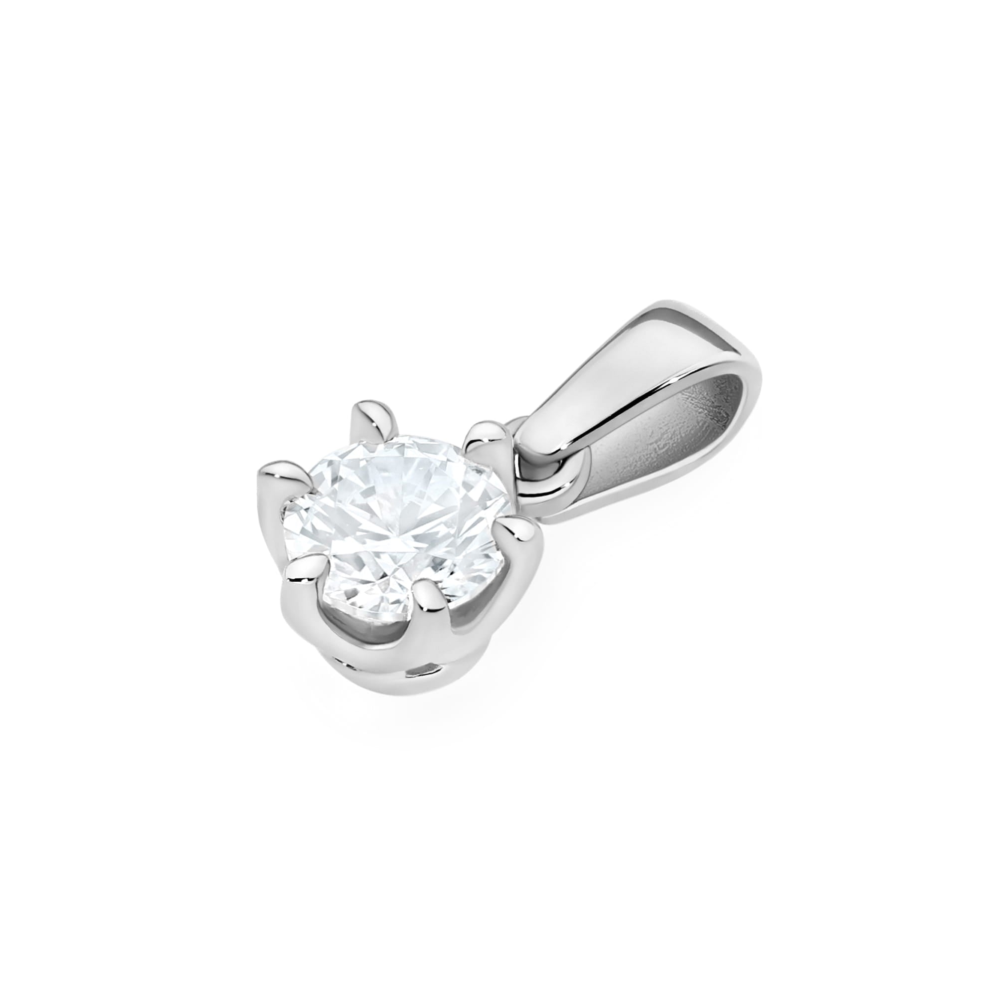 Pandantiv Aur 14K Z0575 Diamant Cultivat 0.50ct