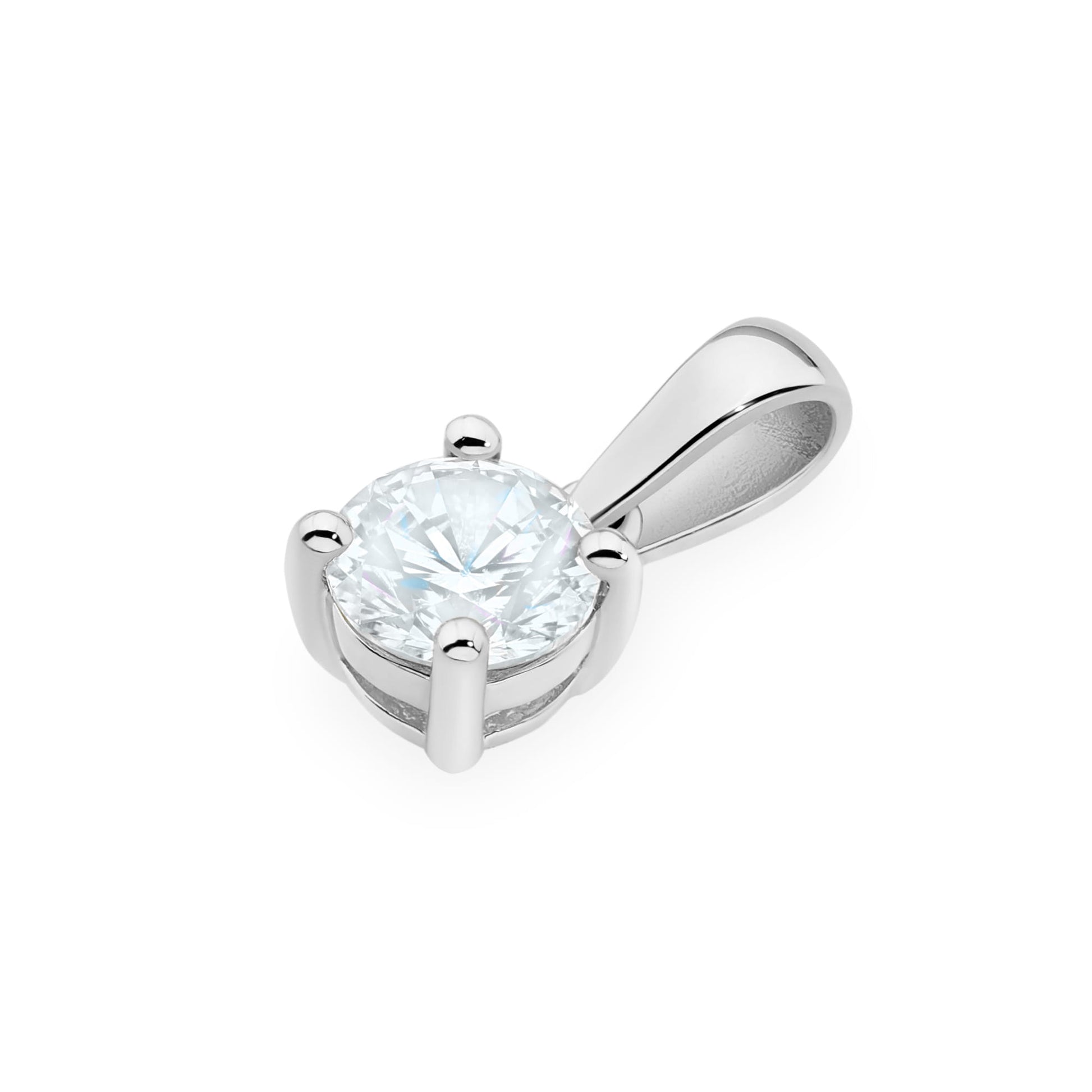 Pandantiv Aur 14K Z0576 Diamant Cultivat în Laborator 1,00ct
