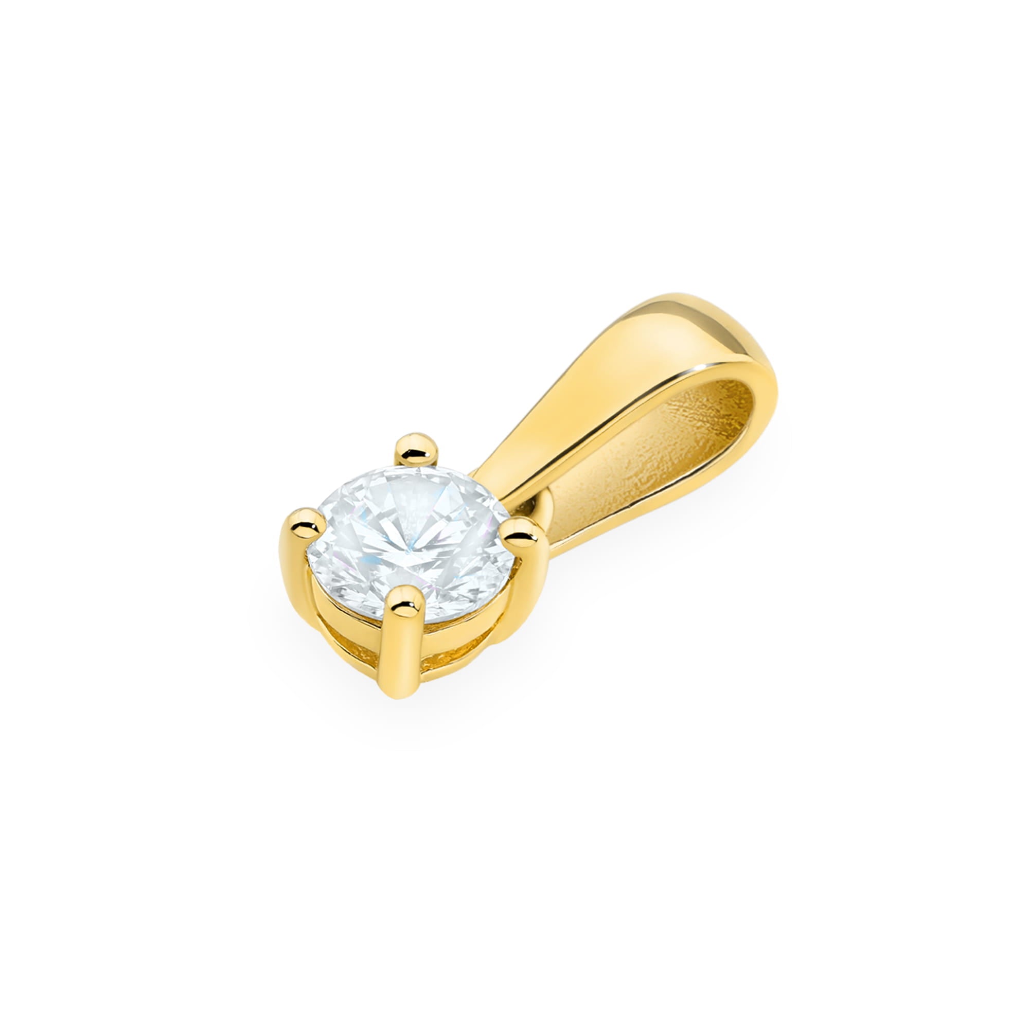 Pandantiv Aur 14K Z0576 Diamant 0,30ct